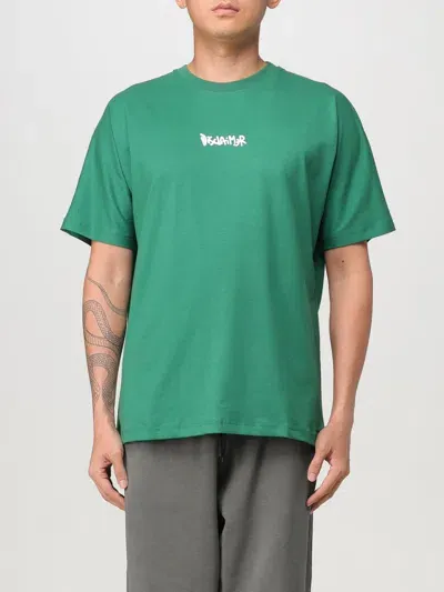 Disclaimer T-shirt  Men Color Green In Grün