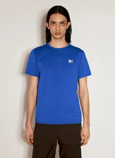 District Vision Lightweight Short Sleeve T-shirt In Blue