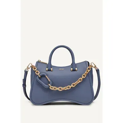 Dkny Adria Satchel In Blue