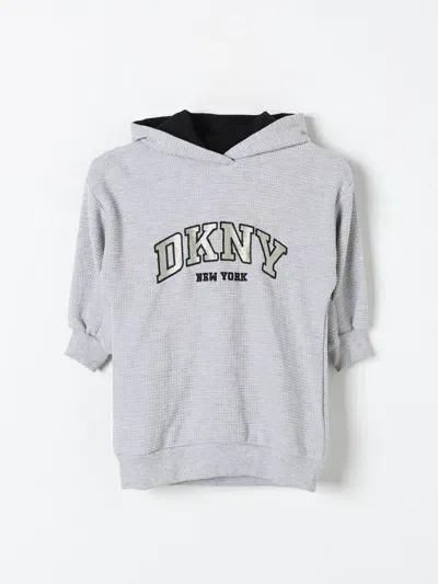 Dkny Dress  Kids Color Grey In Grau