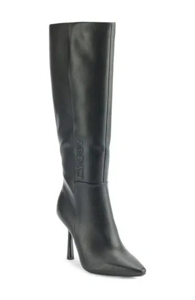 Dkny Nixie Knee High Boot In Brown