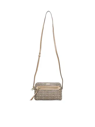 Dkny Shoulder Bag In Chino Cappuccino