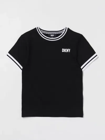 Dkny T-shirt  Kids Color Black