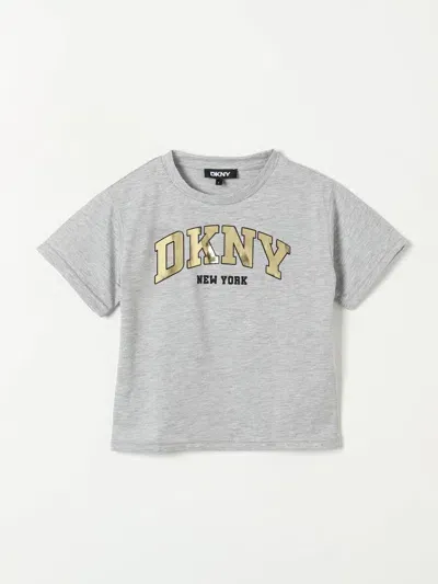 Dkny T-shirt  Kids Color Grey In Grau