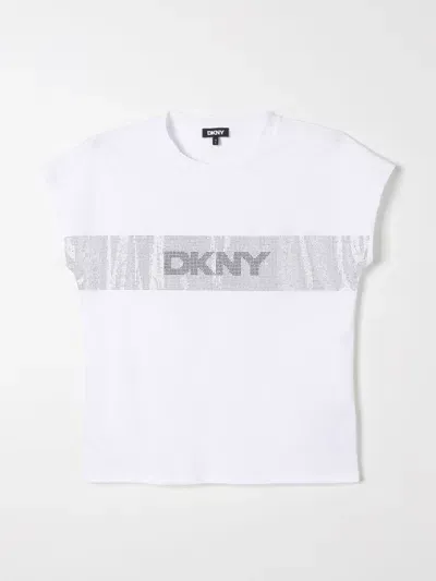 Dkny T-shirt  Kids Color White In Weiss