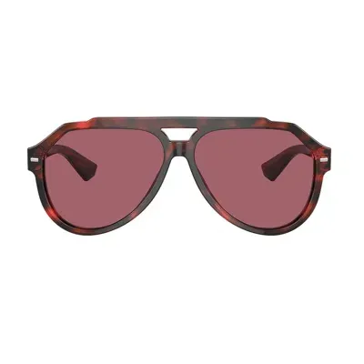 Dolce &amp; Gabbana Eyewear Dg4452 Linea Banano 335869 Havana Rosso Sunglasses In Marrone