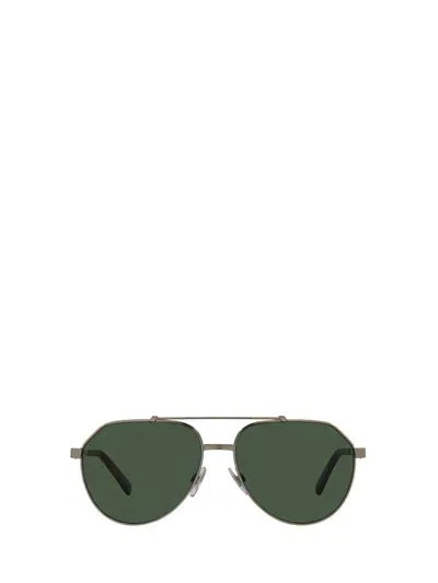 Dolce & Gabbana Aviator Sunglasses In 13359a