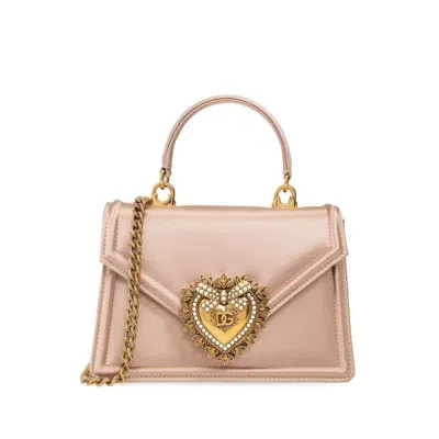 Dolce & Gabbana Other Bags In Pink/gold