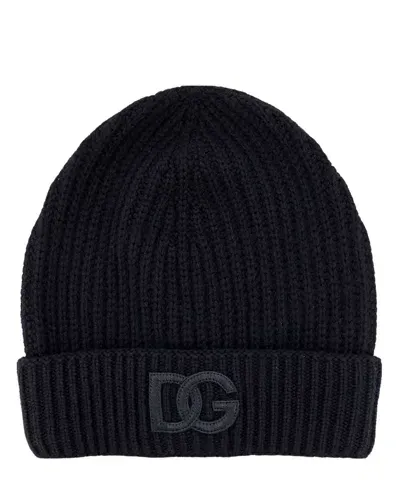 Dolce & Gabbana Beanie In Black