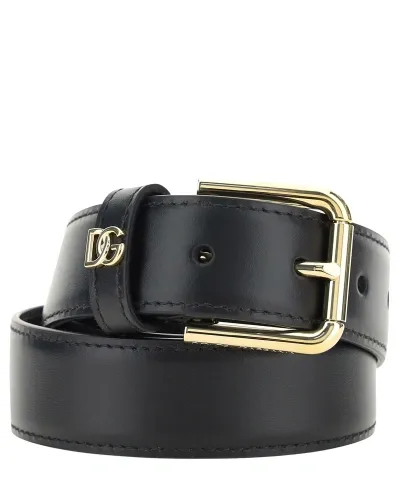 Dolce & Gabbana Belt In Nero