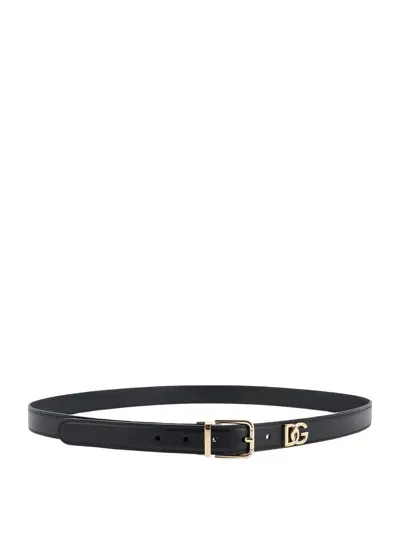 Dolce & Gabbana Belt In Black