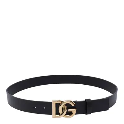 Dolce & Gabbana Belts In Black