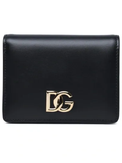 Dolce & Gabbana Black Leather Wallet