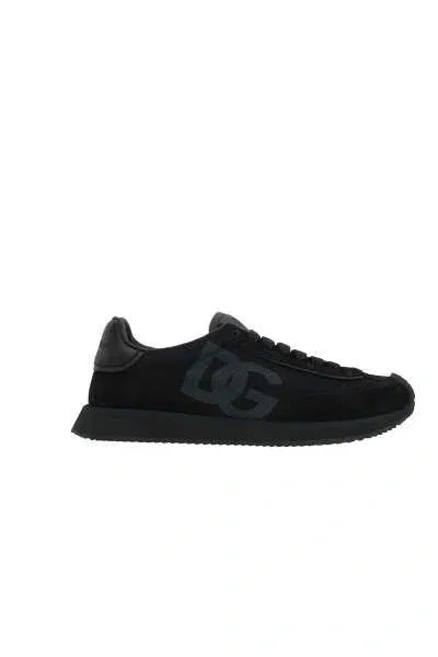 Dolce & Gabbana Dg Cushion Sneaker In Black