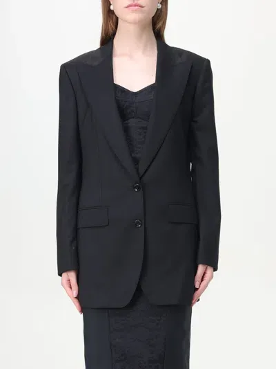 Dolce & Gabbana Blazer  Woman Color Black In Schwarz