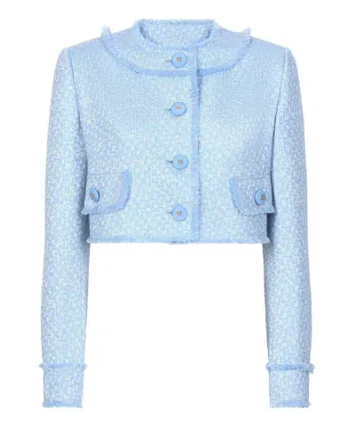 Dolce & Gabbana Blazer In Lightblue