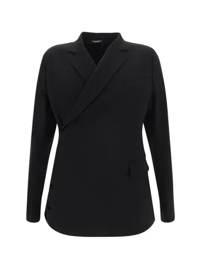 Dolce & Gabbana Blazers E Vests In Black