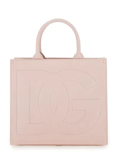 Dolce & Gabbana Borsa A Mano Vit.liscio In Pink