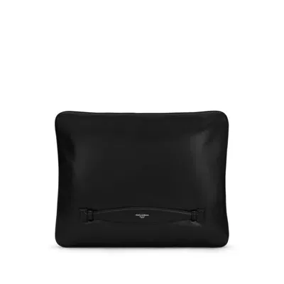 Dolce & Gabbana Logo Bag In Black