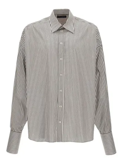 Dolce & Gabbana Striped Shirt In Multicolour