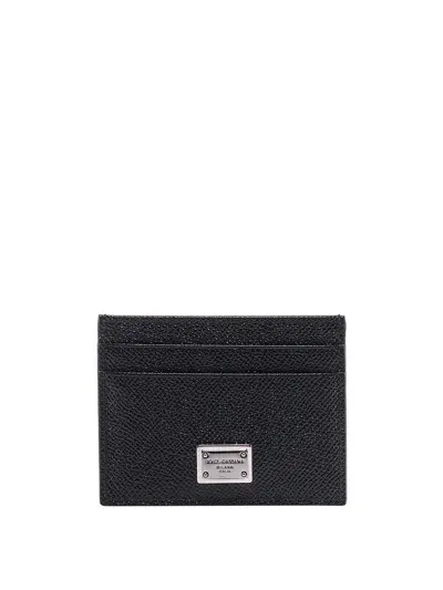 Dolce & Gabbana Card Holder In Black