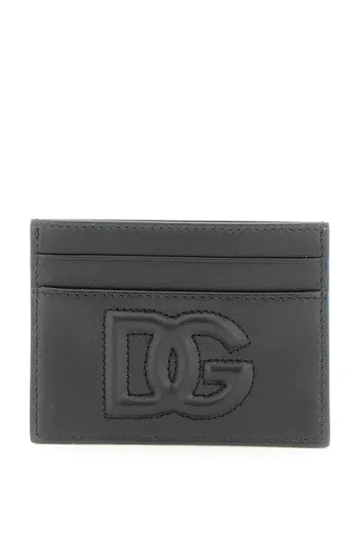 Dolce & Gabbana Cardholder With Logo In Nero (black)