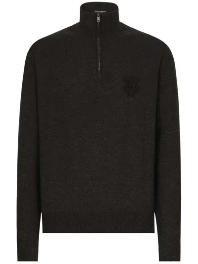 Dolce & Gabbana Cashmere Jumper In Grey