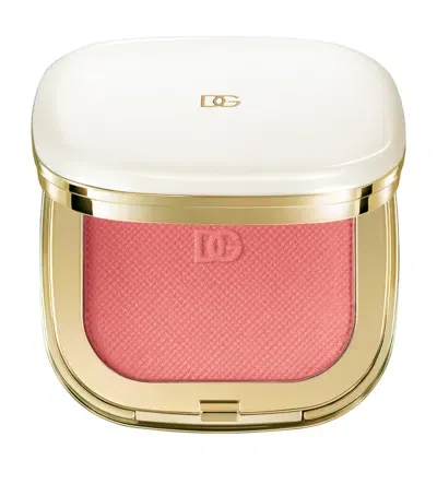 Dolce & Gabbana Cheek & Eyes Match Lasting Blush And Eyeshadow Powder In White