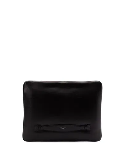 Dolce & Gabbana Clutch Bag In Black  