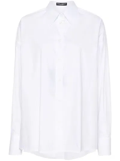 Dolce & Gabbana Cotton Shirt In White