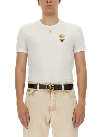 Dolce & Gabbana Cotton T-shirt In White