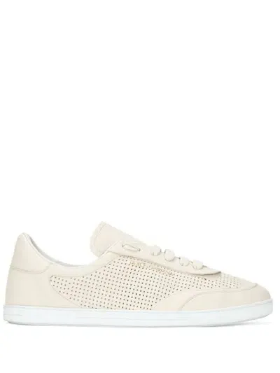 Dolce & Gabbana Saint Tropez Low-top Sneakers In Neutrals