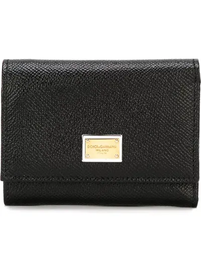 Dolce & Gabbana Dauphine Wallet In Black