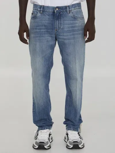 Dolce & Gabbana Denim Jeans In Blue