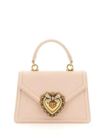 Dolce & Gabbana Bolsa De Hombro - Devotion Small In Pink