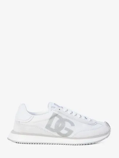 Dolce & Gabbana Dg Aria Sneakers In White