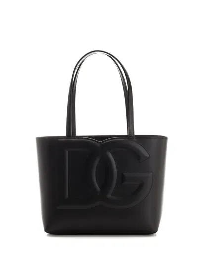 Dolce & Gabbana Logo Tote In Multicolor