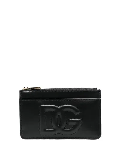 Dolce & Gabbana Dg Logo Leather Card Case