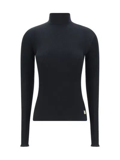 Dolce & Gabbana Turtleneck Sweater In Black