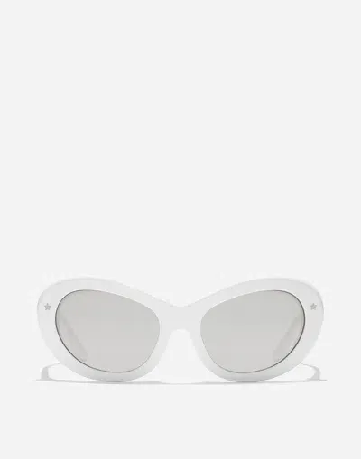 Dolce & Gabbana Kids' Dna Sunglasses In ホワイト