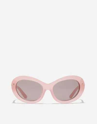 Dolce & Gabbana Dna Sunglasses In Pink