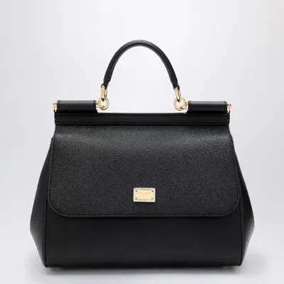 Dolce & Gabbana Black Sicily Handbag