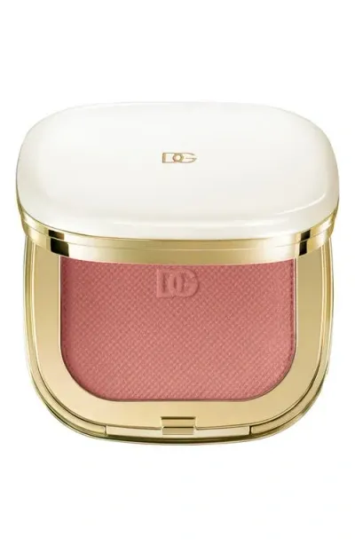 Dolce & Gabbana Dolce&gabbana Cheeks & Eyes Match Lasting Blush & Eyeshadow Powder In Blissful Mauve