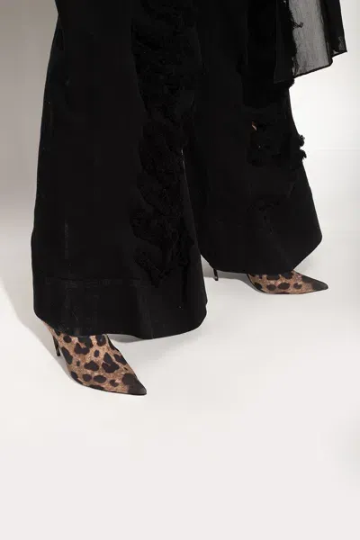 Dolce & Gabbana Kim Dolce&gabbana Leopard-print Ankle Boots In Animal Print