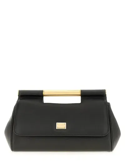 Dolce & Gabbana Medium Black Sicily Handbag