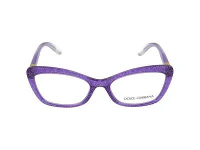 Dolce & Gabbana Eyeglasses In Purple