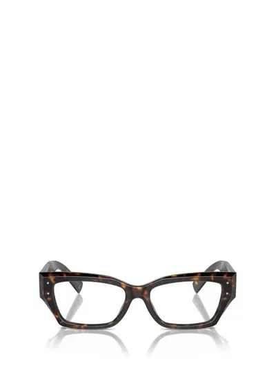 Dolce & Gabbana Eyewear Eyeglasses In Brown