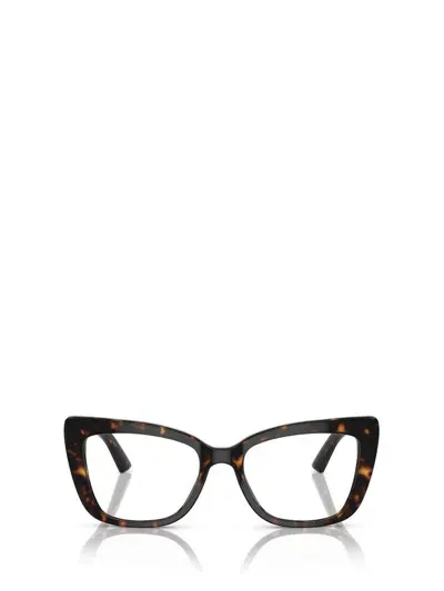 Dolce & Gabbana Eyewear Eyeglasses In Brown