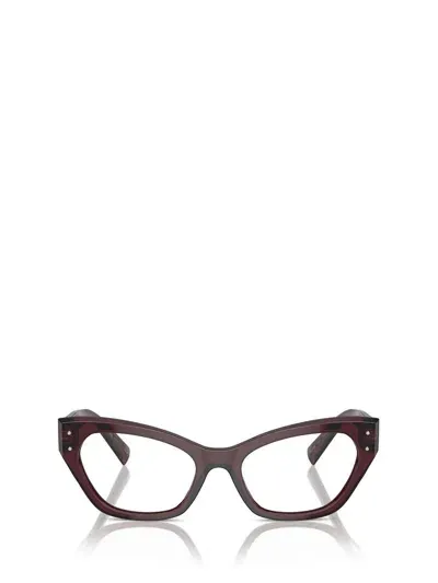 Dolce & Gabbana Eyewear In Transparent Violet