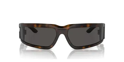 Dolce & Gabbana Eyewear Rectangular Frame Sunglasses In Brown